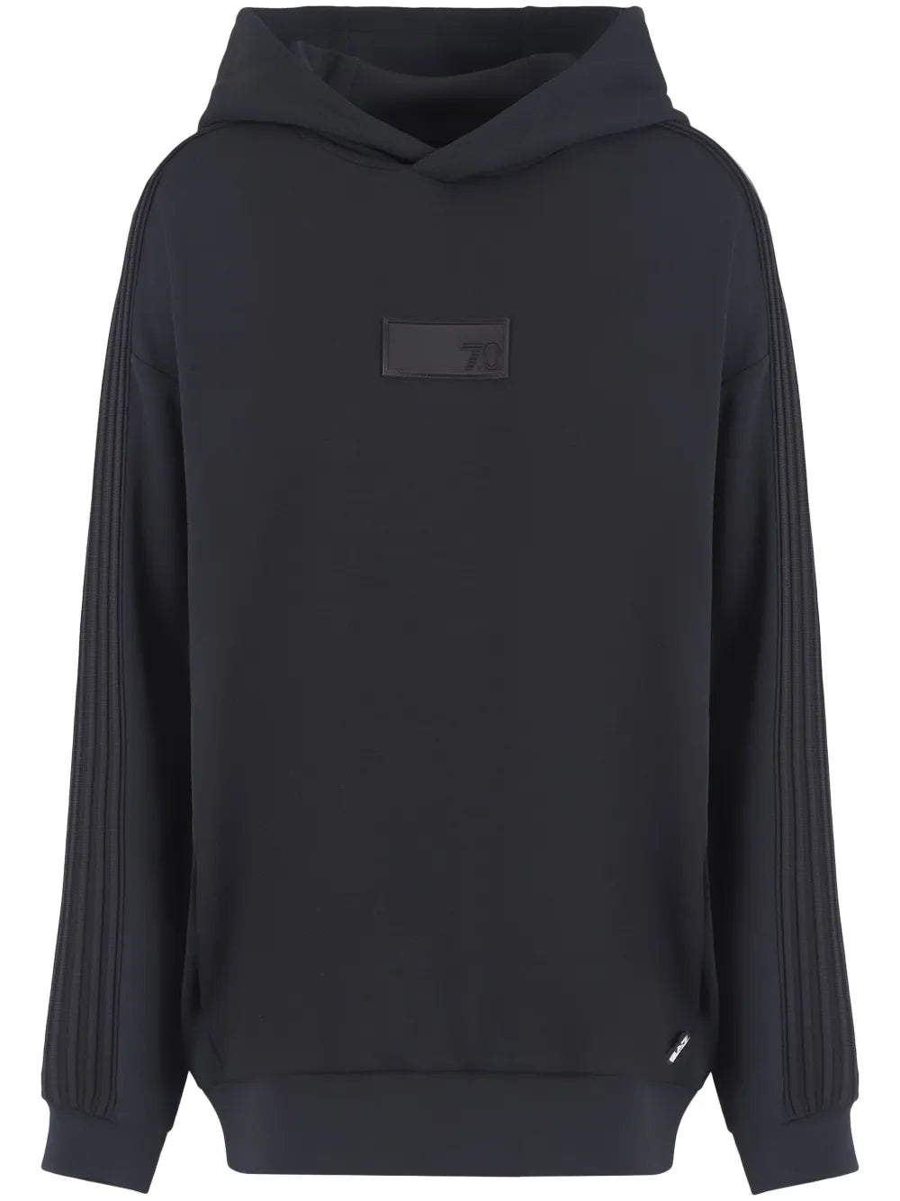 Logo-Rubberised Hoodie