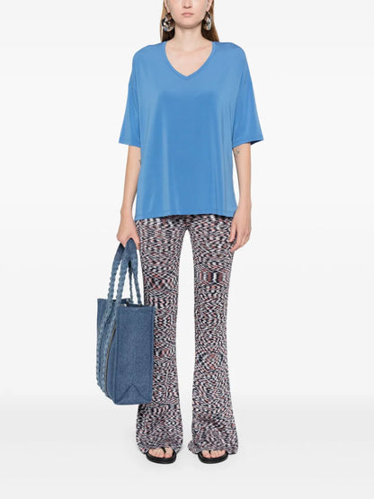 V-Neck Drop-Shoulder T-Shirt