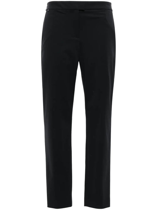 Pressed-Crease Slim-Fit Trousers