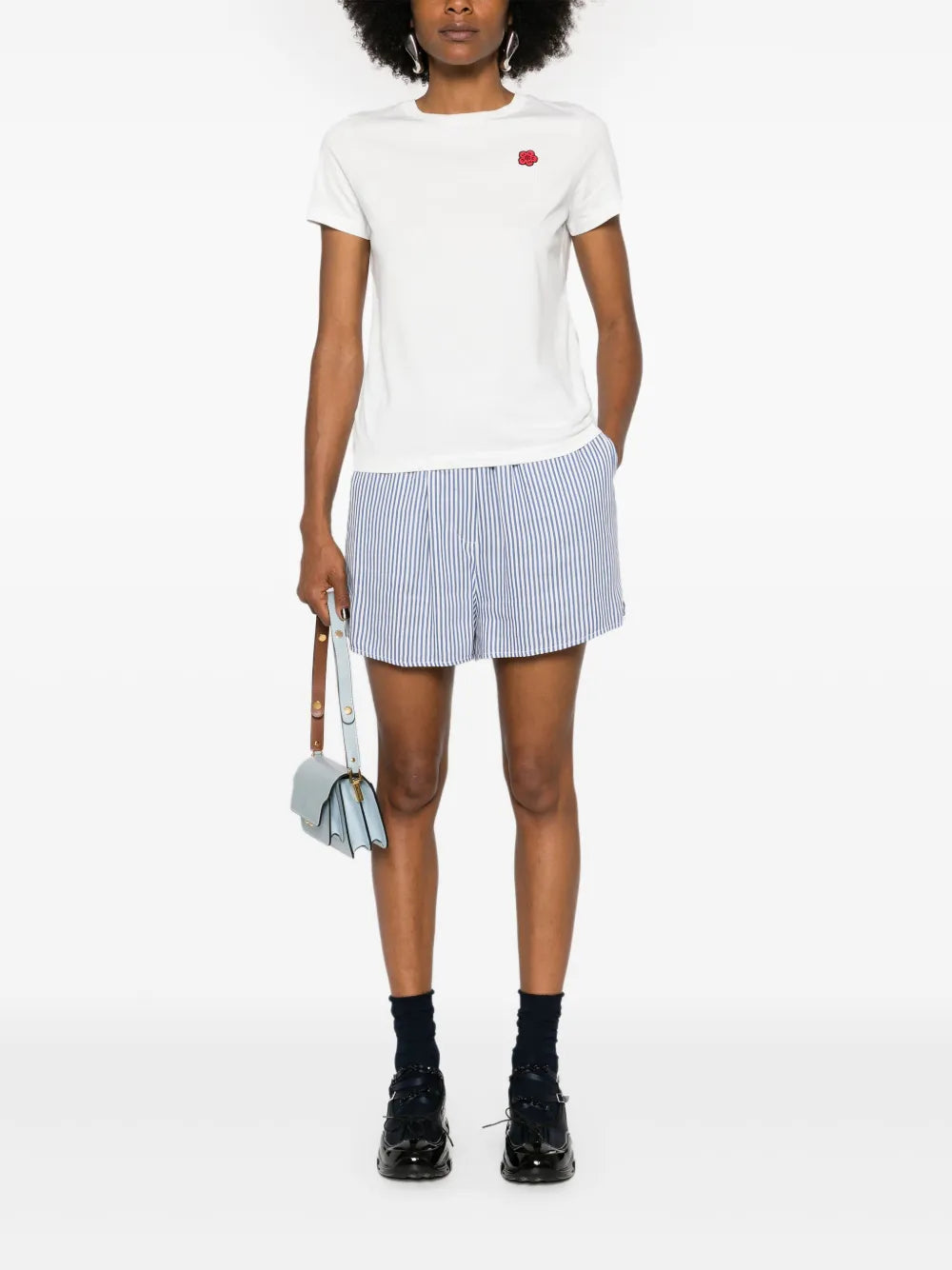 Boke-Flower Cotton T-Shirt