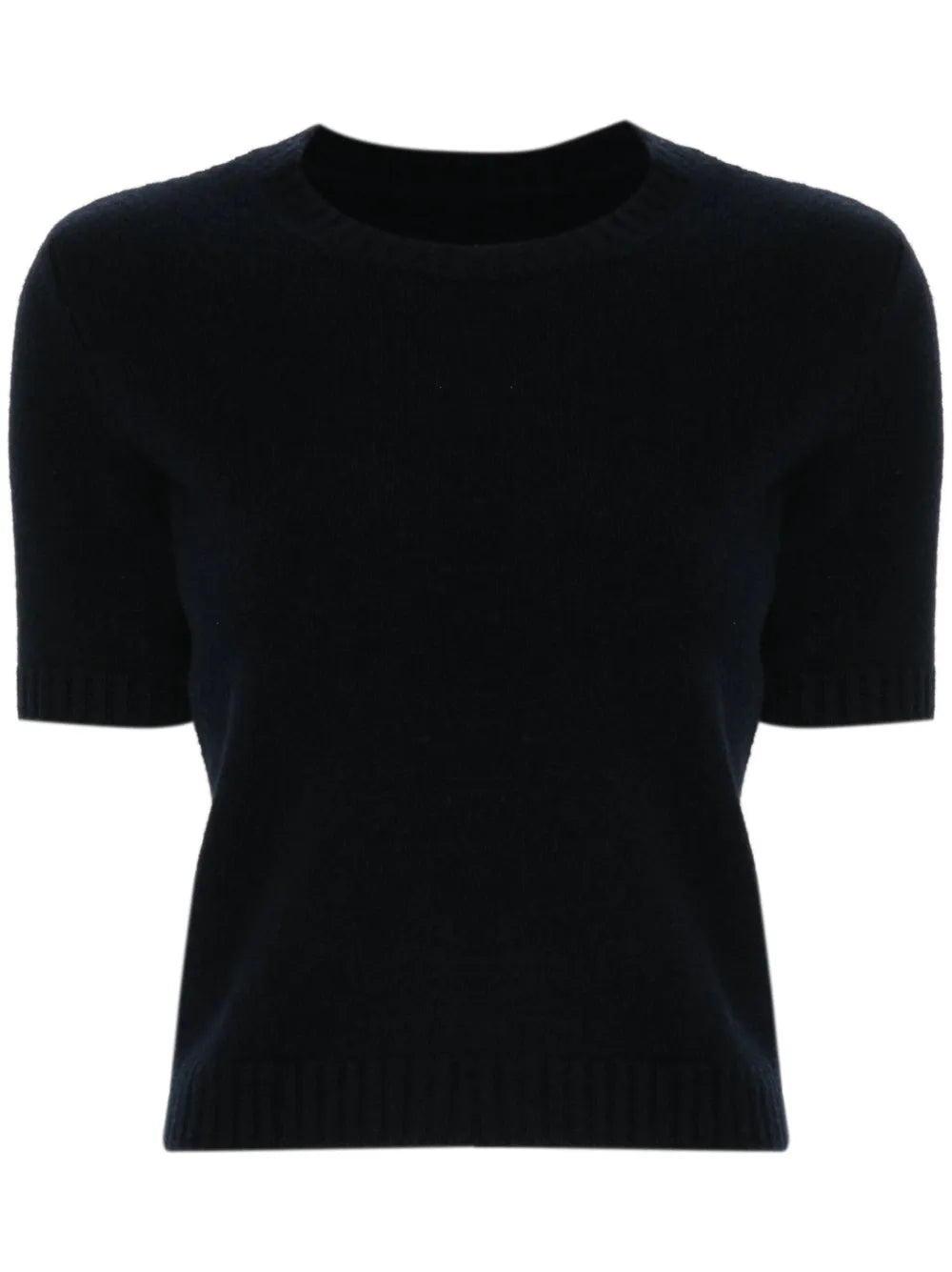 Short-Sleeve Wool Jumper