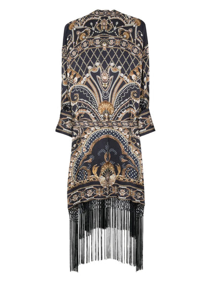 Dance With The Duke Silk Coat