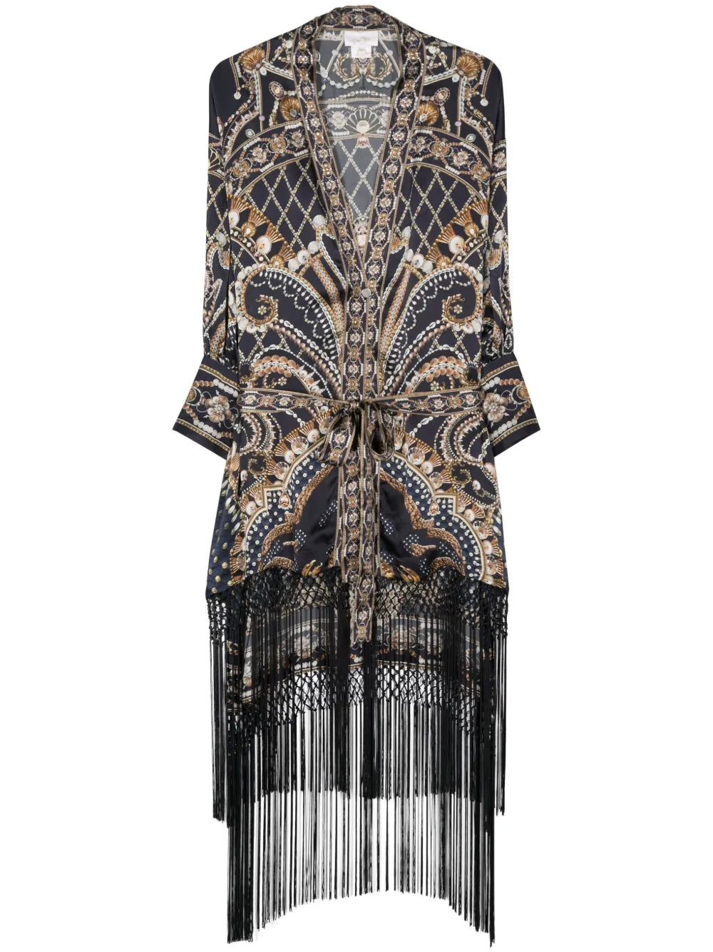 Dance With The Duke Silk Coat