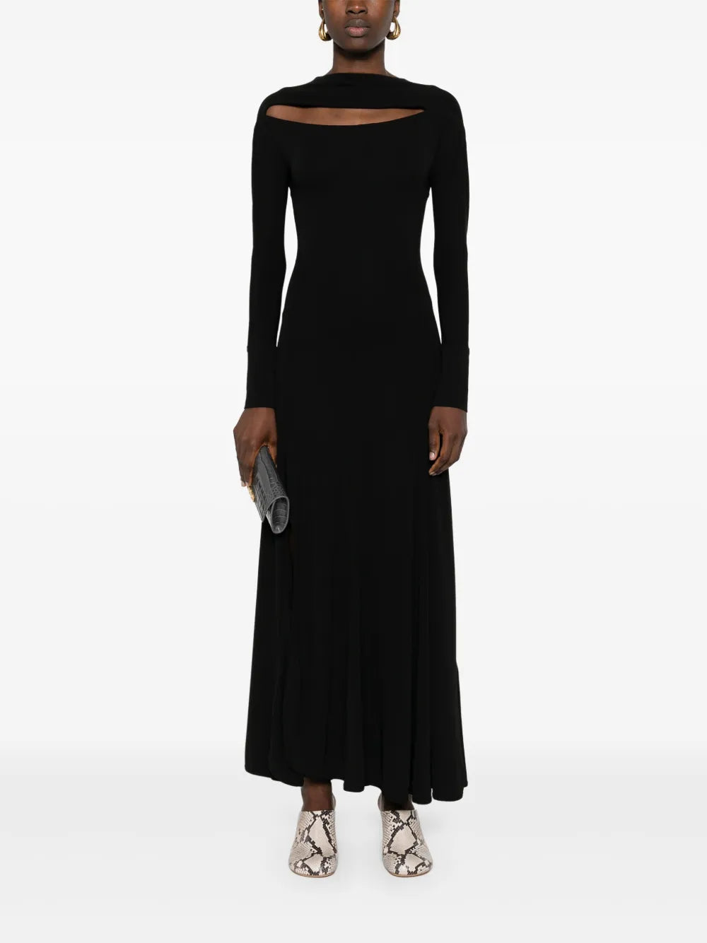 Cut-Out Maxi Dress