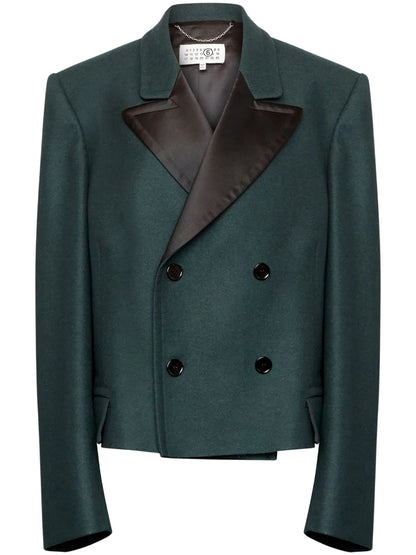 Double-Breasted Over-Sized Blazer