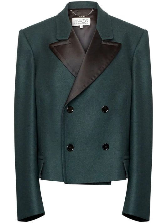 Double-Breasted Over-Sized Blazer