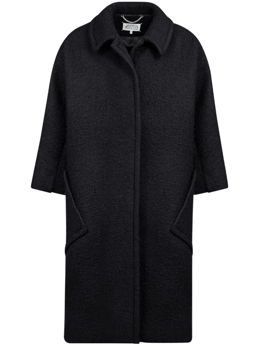 Bouclé Oversized Coat