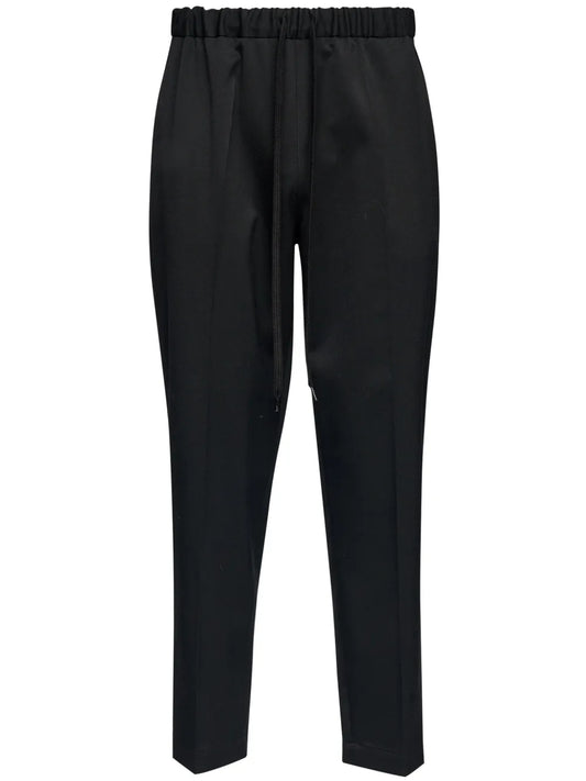 Drawstring Tailoring Wool Trousers