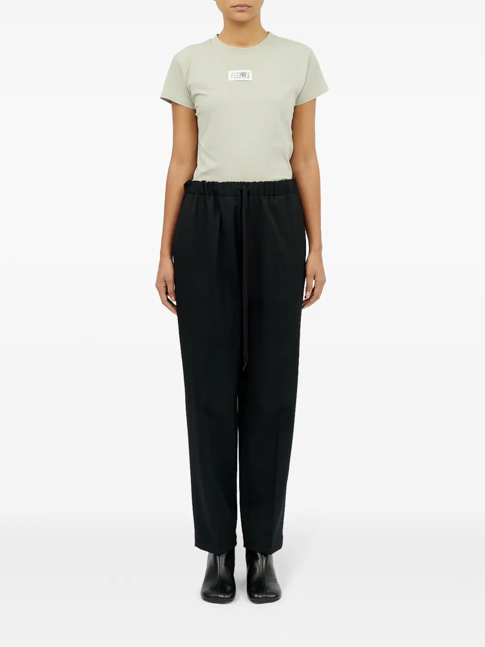Drawstring Tailoring Wool Trousers