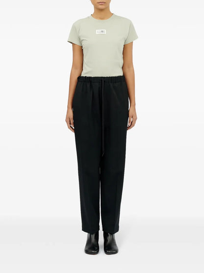Drawstring Tailoring Wool Trousers