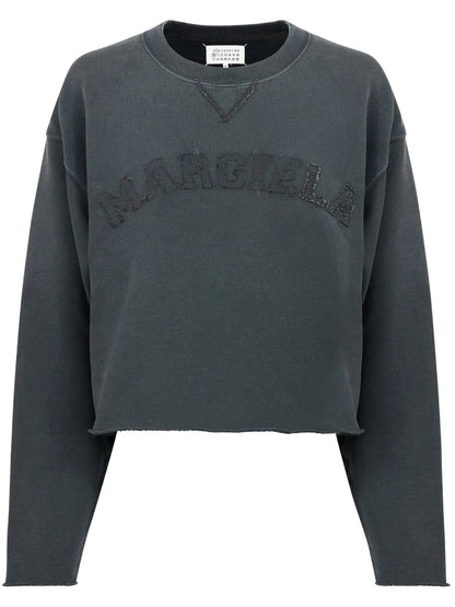 Logo-Appliqué Cotton Sweatshirt