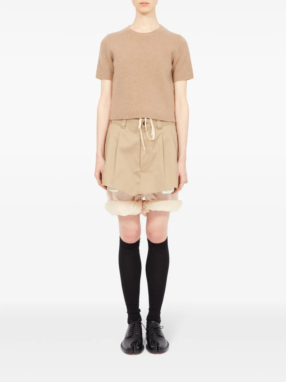 Cropped Wool Jumper