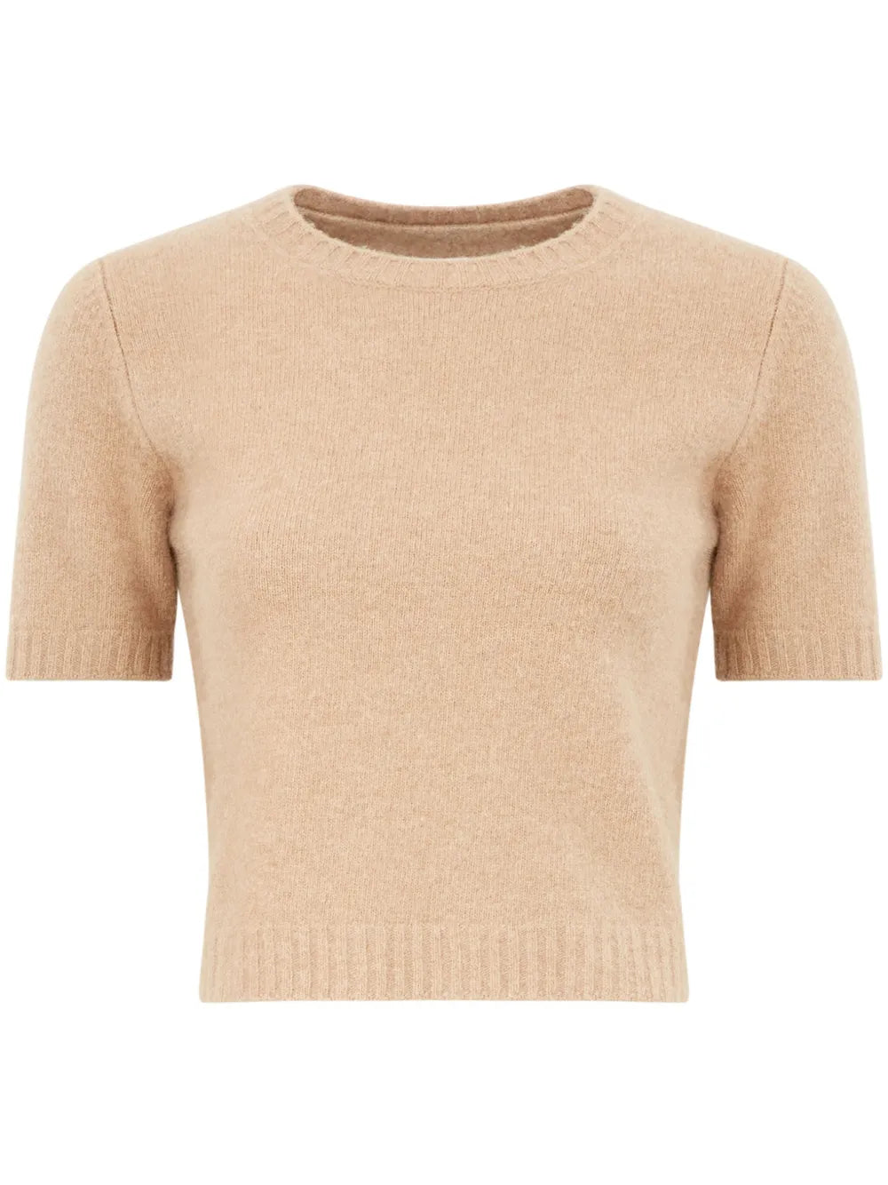 Cropped Wool Jumper