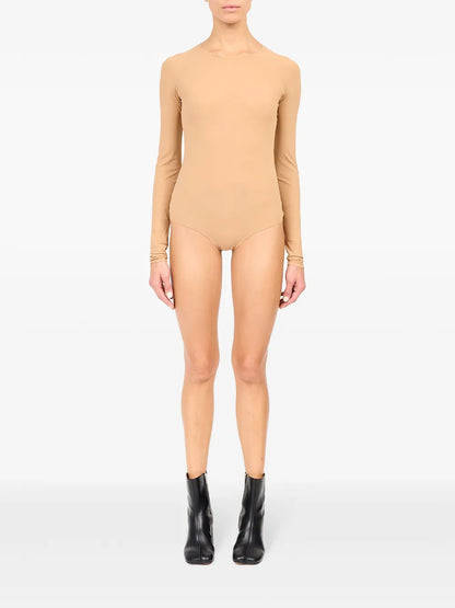 Numbers-Motif Bodysuit