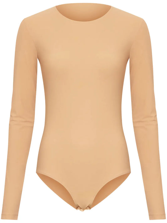 Numbers-Motif Bodysuit