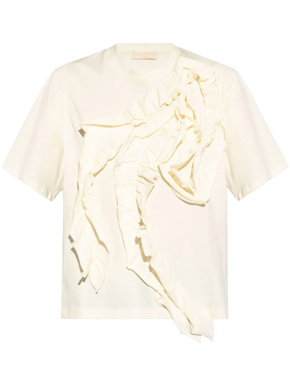 Aris Ruffle-Detail T-Shirt