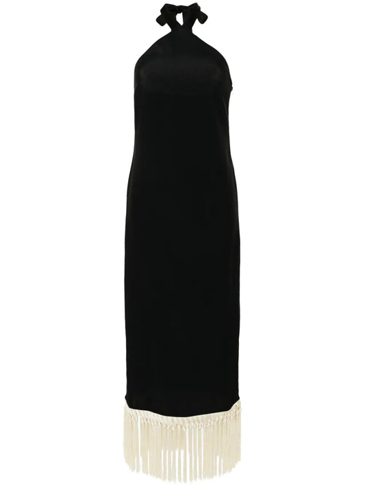 Halterneck Midi Dress