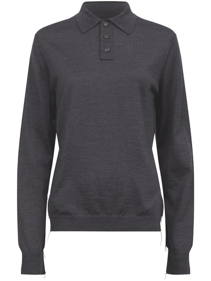 Wool Polo Jumper