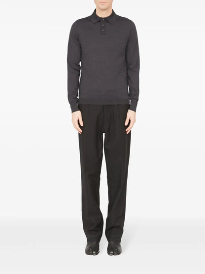 Wool Polo Jumper