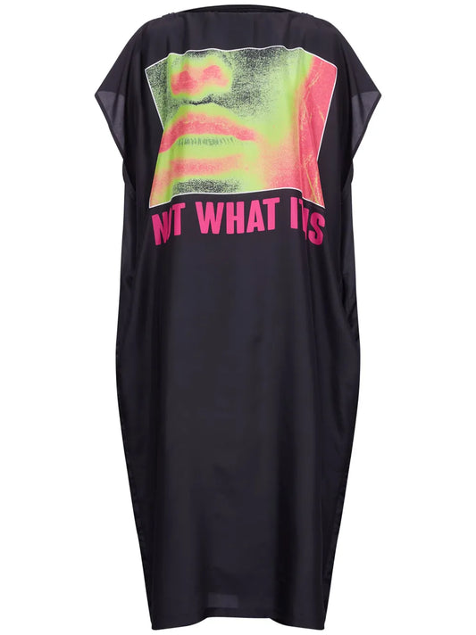 Silk T-Shirt Maxi Dress