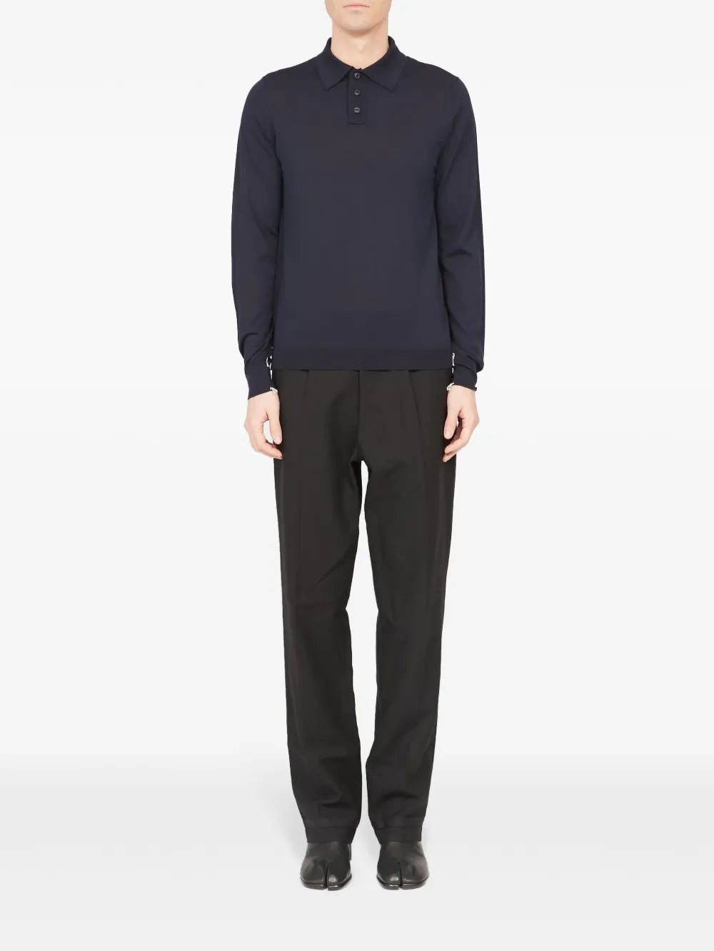 Wool Polo Jumper
