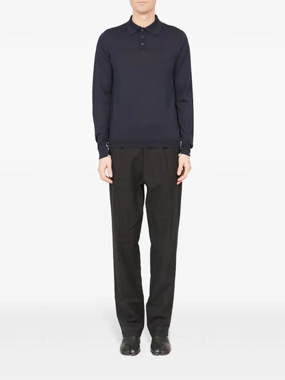 Wool Polo Jumper