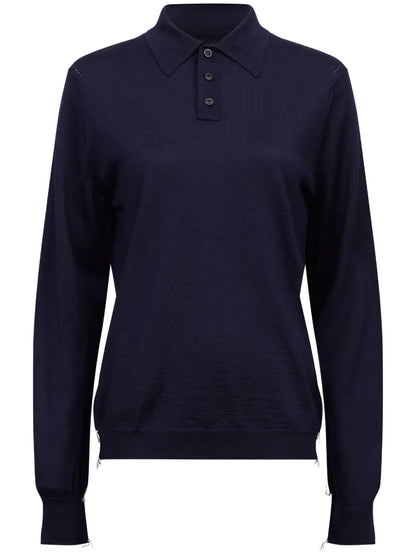 Wool Polo Jumper