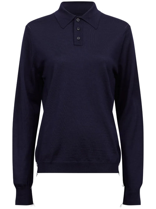 Wool Polo Jumper