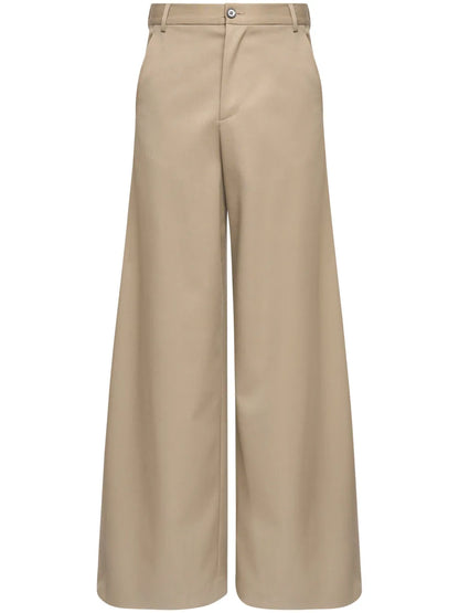 Tailored Wide-Leg Trousers
