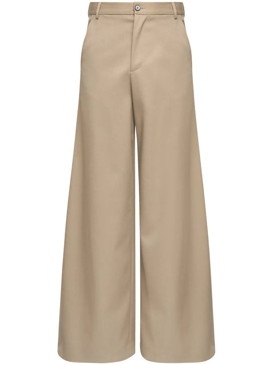 Tailored Wide-Leg Trousers