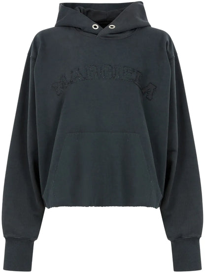 Logo-Embroidered Cotton Hoodie