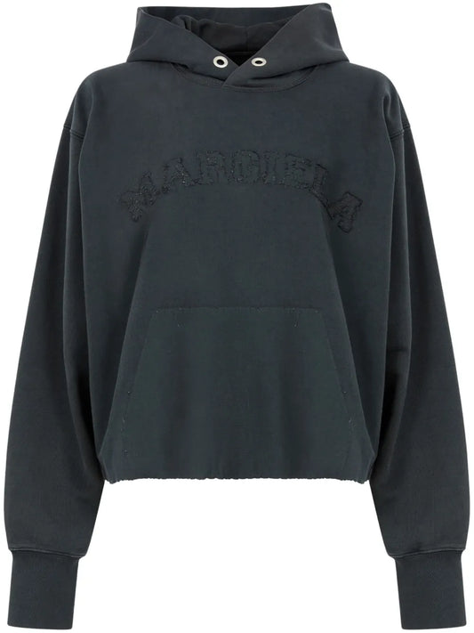Logo-Embroidered Cotton Hoodie