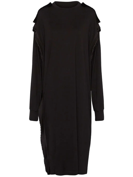 Long-Sleeve Midi Dress