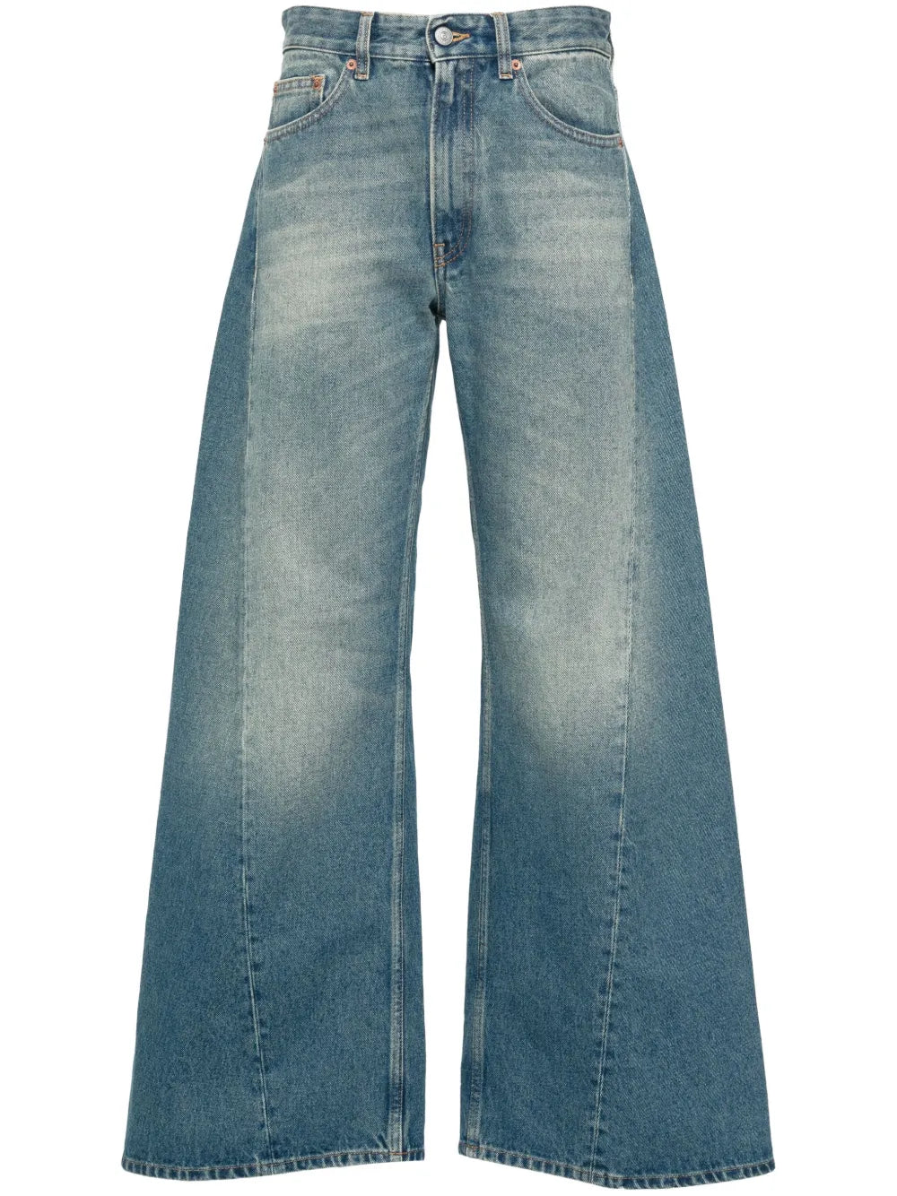 Low-Rise Wide-Leg Jeans