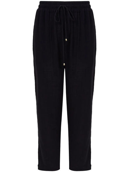 Drawstring Waistband Trousers