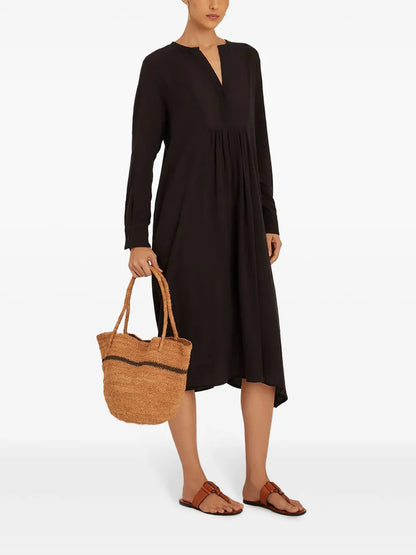 Gathered Detailing Dress