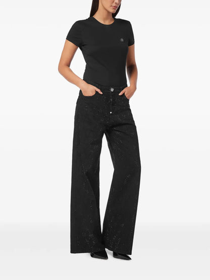 Monogram Flared Jeans