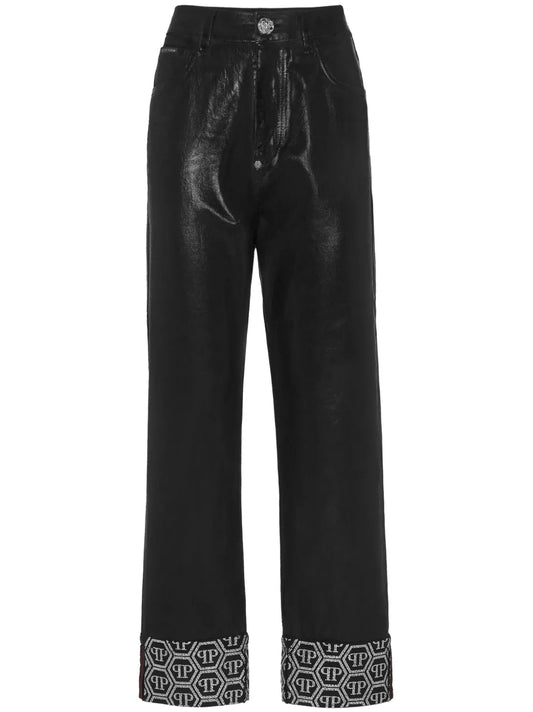 Monogram-Pattern Trousers