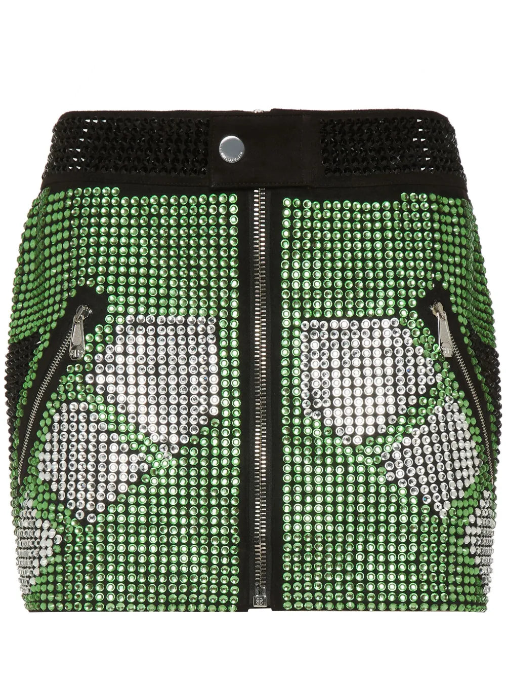 Crystal-Embellished Skirt