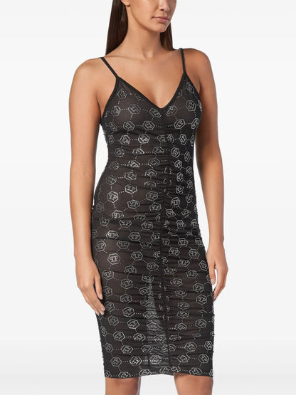 Monogram Tulle Dress