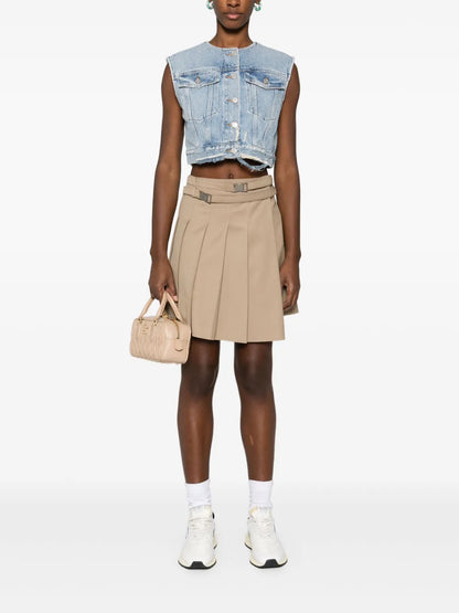 Leo Cotton Denim Vest