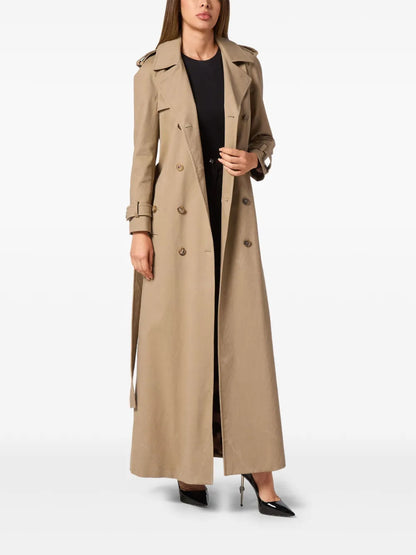Monogram Long Trench Coat