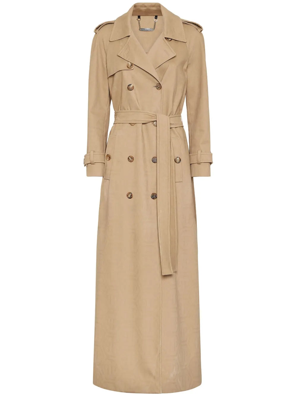 Monogram Long Trench Coat