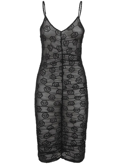 Monogram Tulle Dress