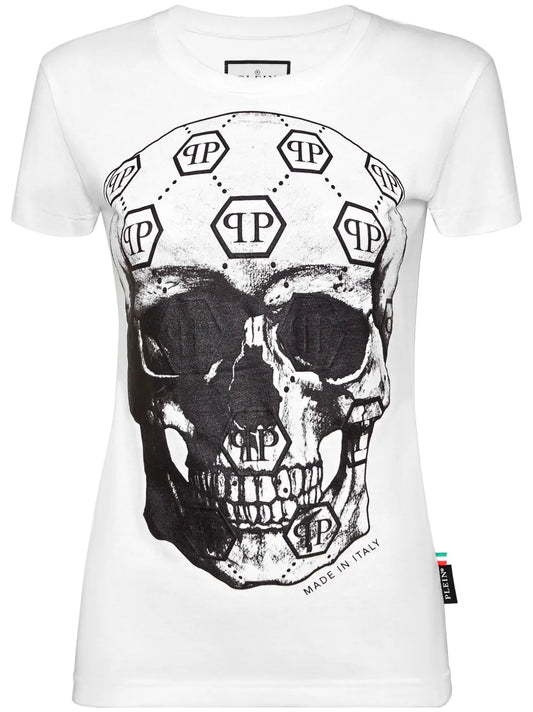 Sexy Pure Monogram Skull T-Shirt