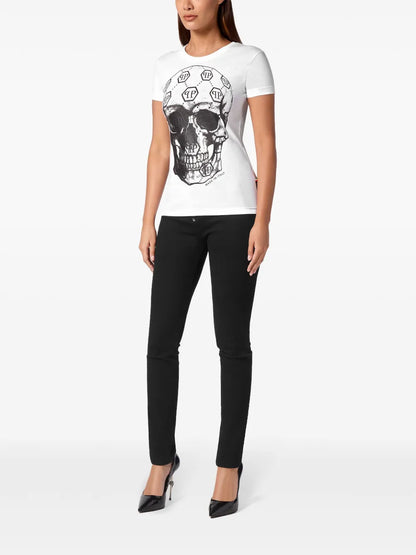 Sexy Pure Monogram Skull T-Shirt