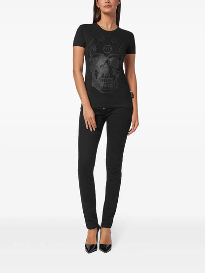 Skull-Print T-Shirt