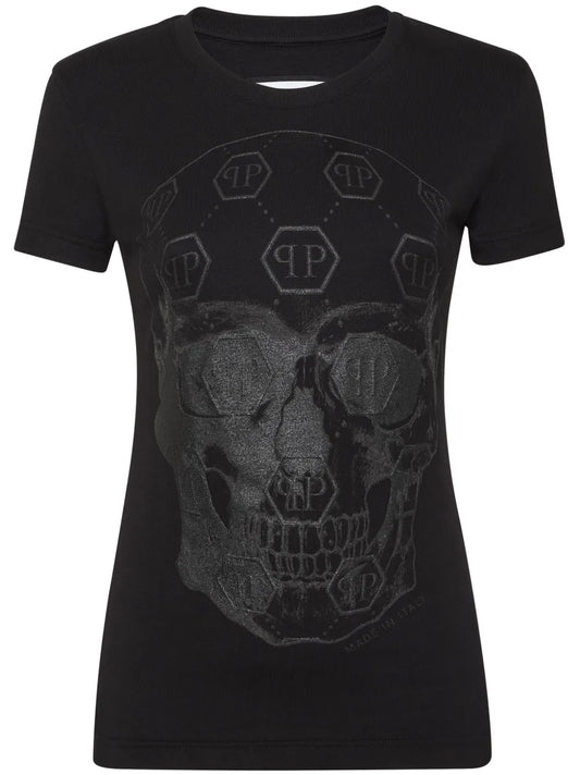 Skull-Print T-Shirt