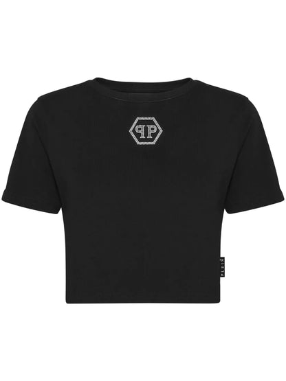 Hexagon Rhinestone T-Shirt