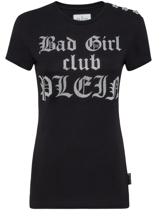 Crystal-Embellished T-Shirt